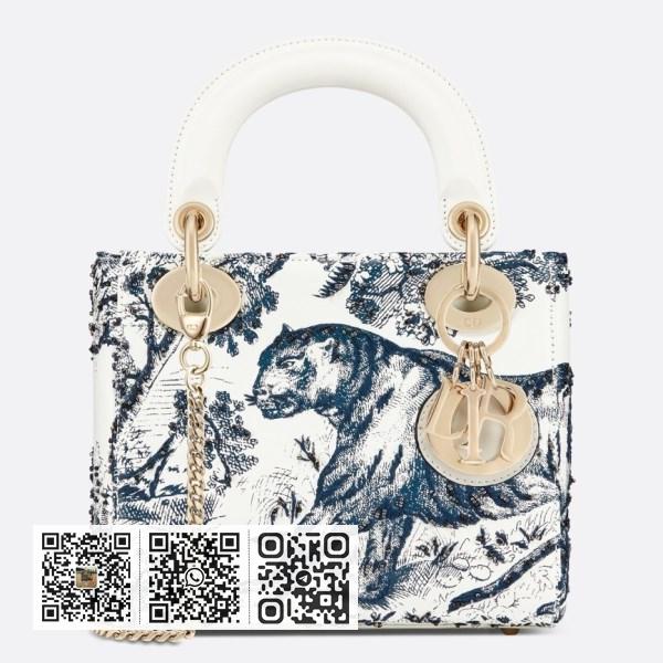 Toile De Jouy 印花 Dior 迷你 Lady Dior 包