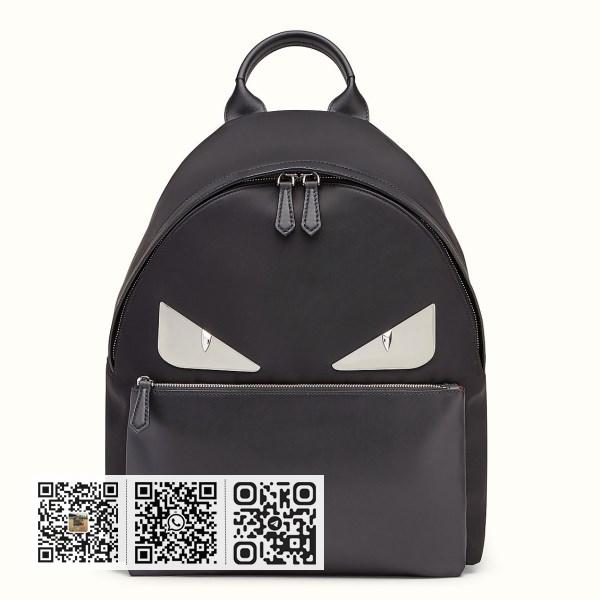 Fendi 黑色大号 Bag Bugs Eye 镶嵌背包
