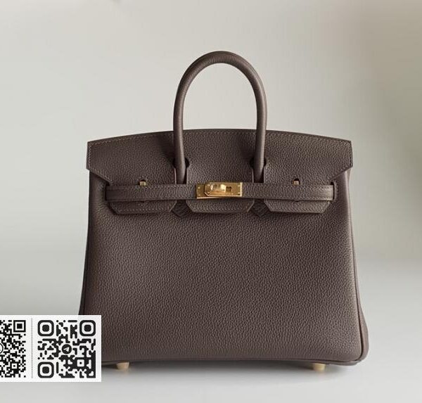 Birkin 25cm togo 乌木色 金银扣
