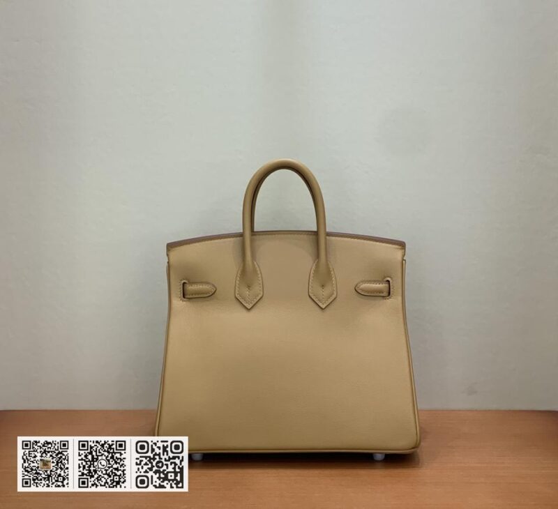 Birkin 25cm swift S2芝麻色 银扣 全手工 - Image 2