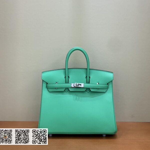 Birkin 25cm swift 漫画绿 银扣 全手工