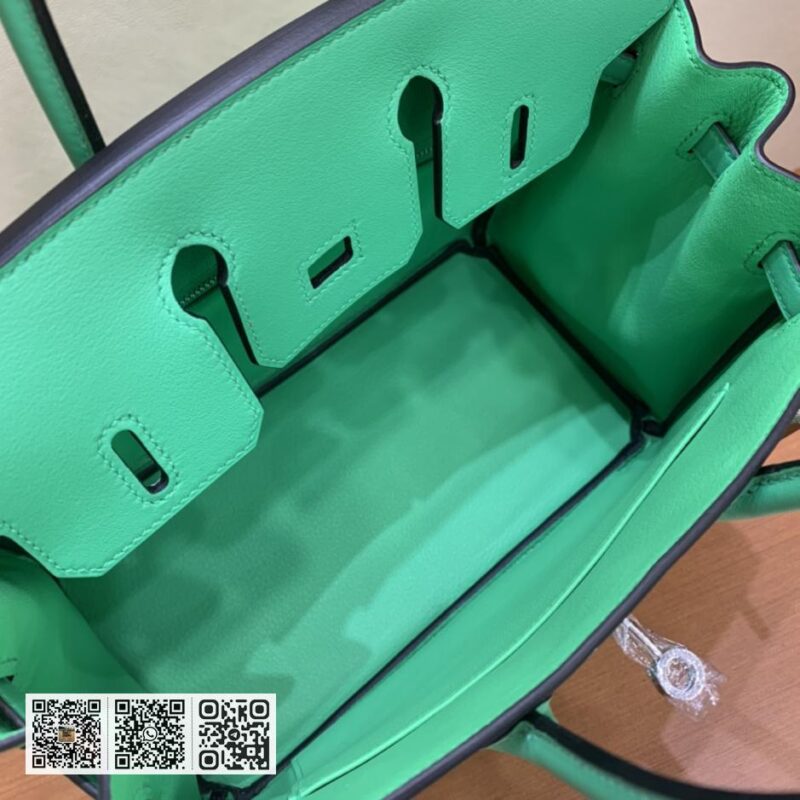 Birkin 25cm swift 漫画绿 银扣 全手工 - Image 9