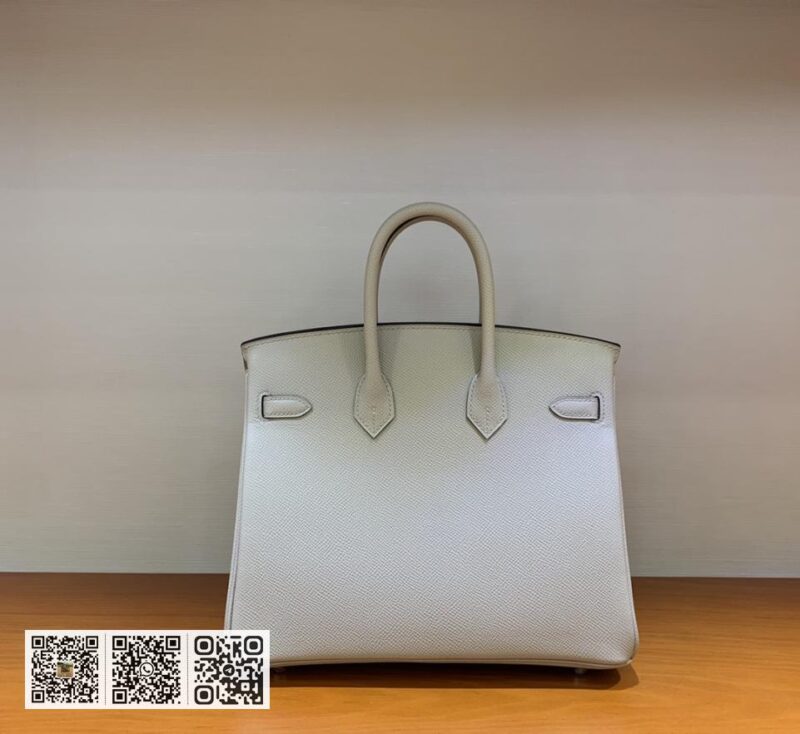 Birkin 25cm epsom 斑鸠灰 银扣 - Image 2