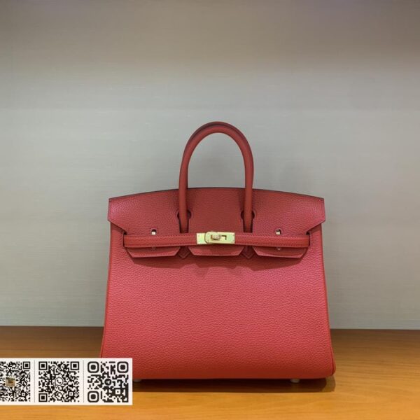 Birkin 25cm togo 国旗红 金扣