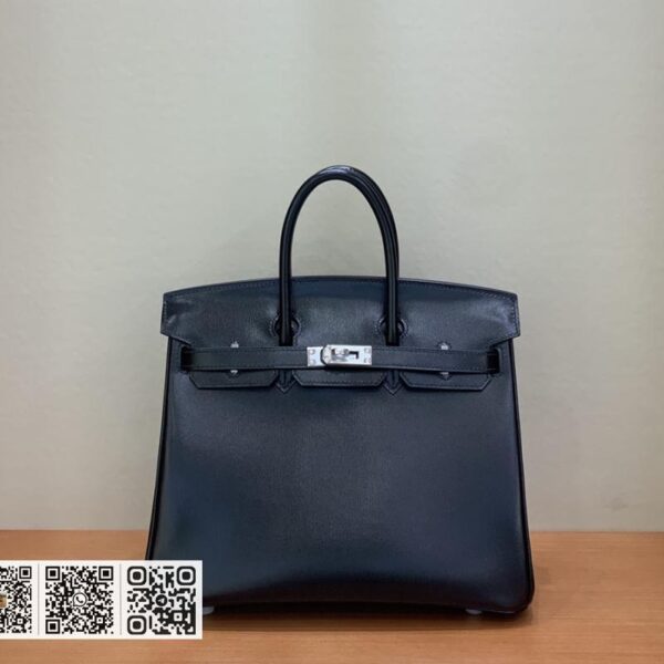 Birkin 25cm box 黑色 银扣 出货