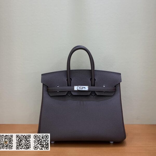 Birkin 25cm togo 乌木色 金银扣