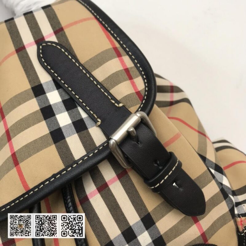 Burberry顶级原单 Vintage 军旅背包 - Image 5