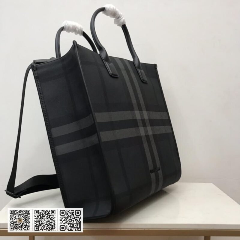 Burberry顶级原单 PVC配皮格纹 - Image 2