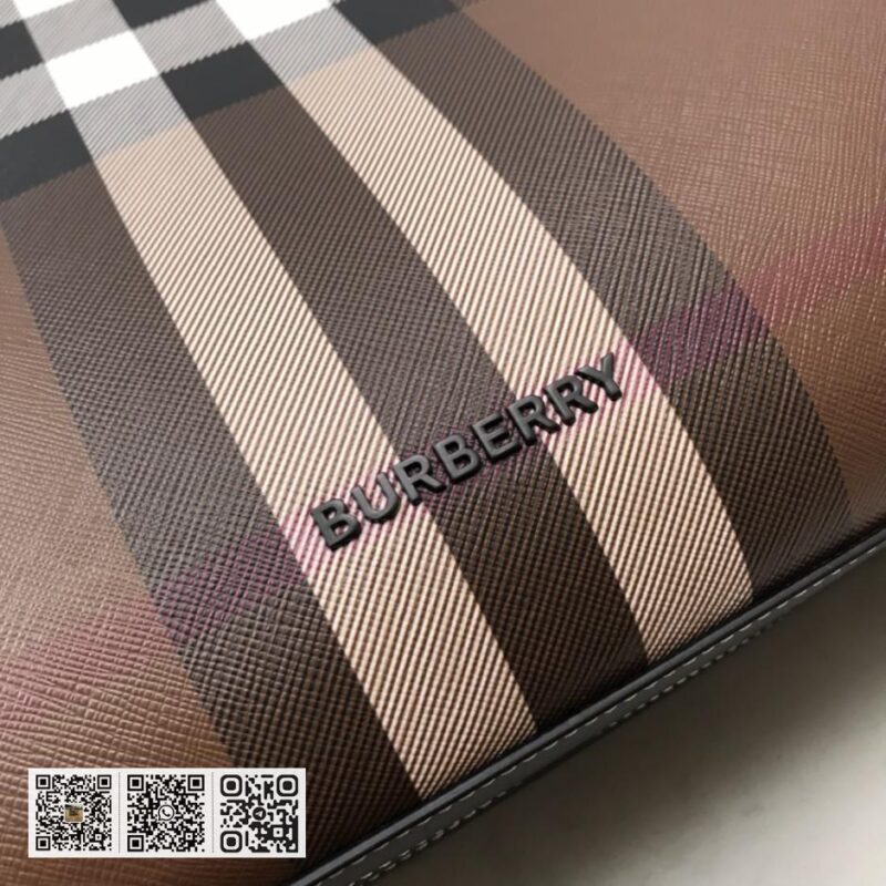 Burberry顶级原单 PVC配皮格纹 - Image 4