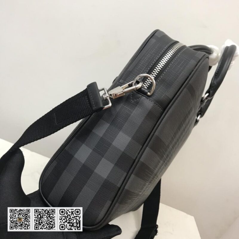 Burberry顶级原单 London格纹公文包 - Image 4