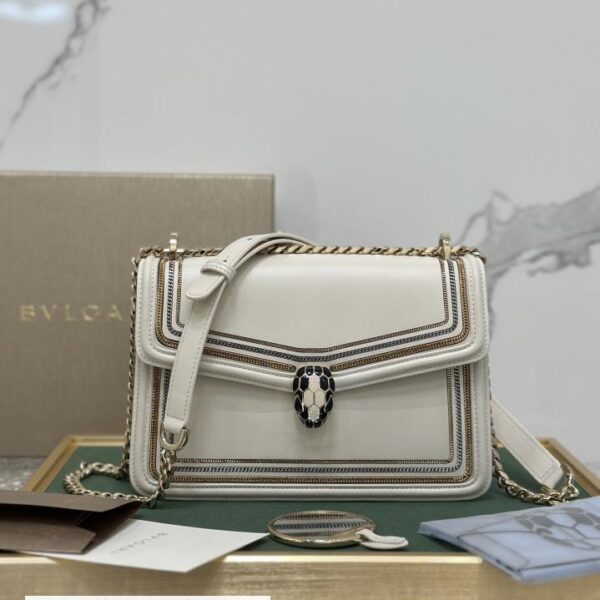 Bvlgari Serpenti Diamond Blast链条包