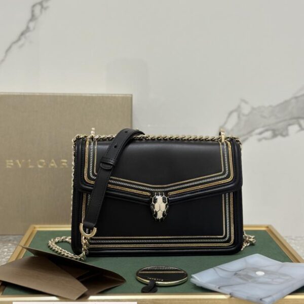 Bvlgari Serpenti Diamond Blast链条包