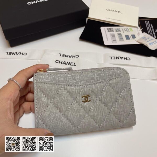 Chanel 7字拉零钱包卡包