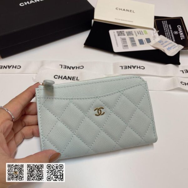 Chanel 7字拉零钱包卡包