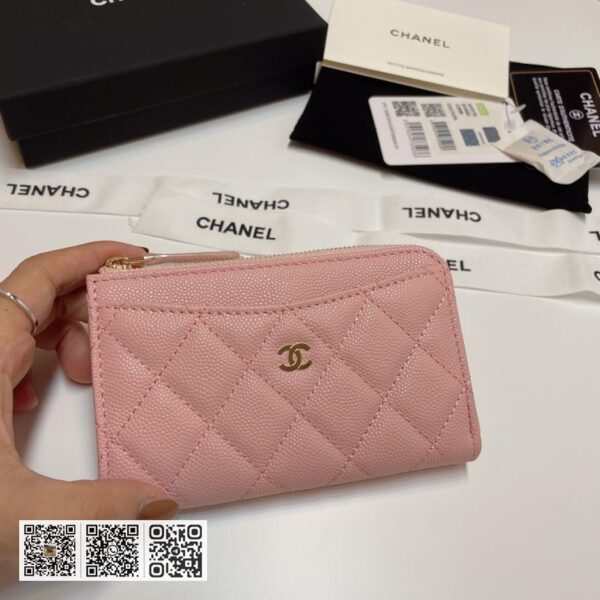 Chanel 7字拉零钱包卡包