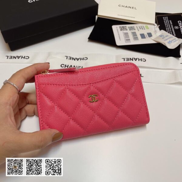 Chanel 7字拉零钱包卡包