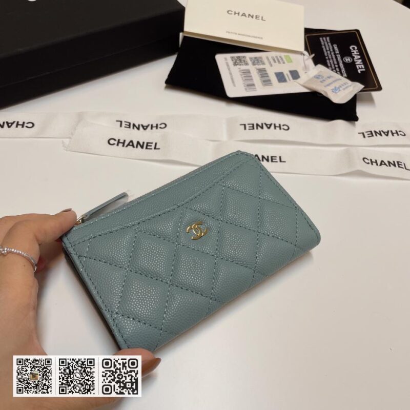 Chanel 7字拉零钱包卡包 - Image 4