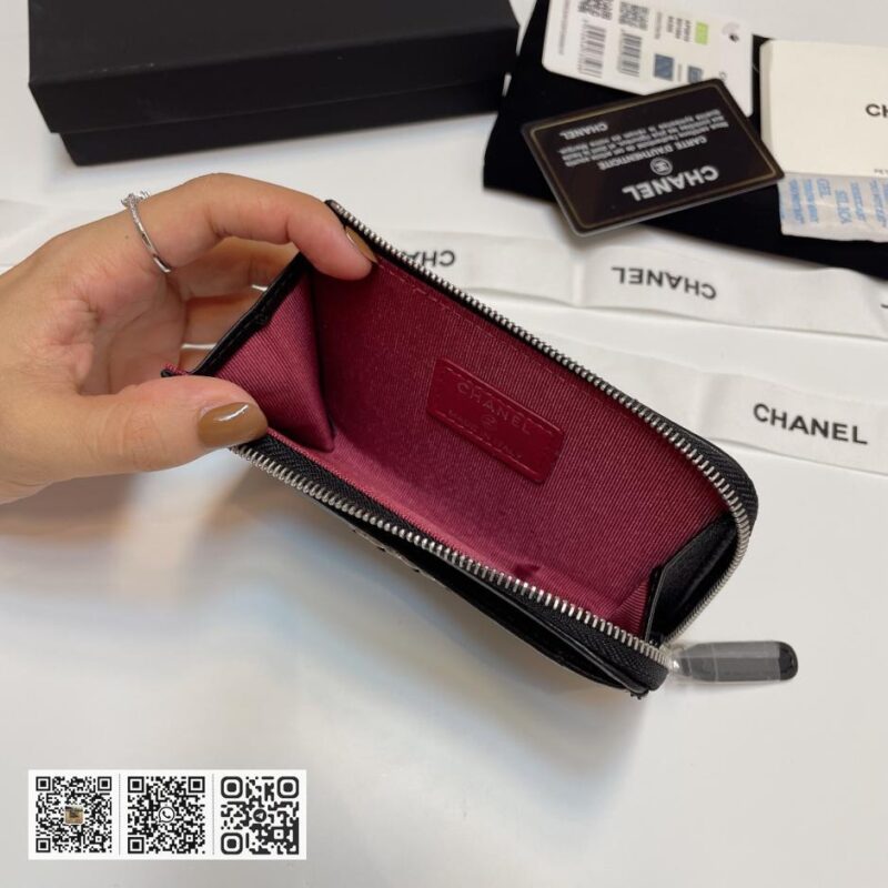 CHANEL 7字拉卡包 - Image 8