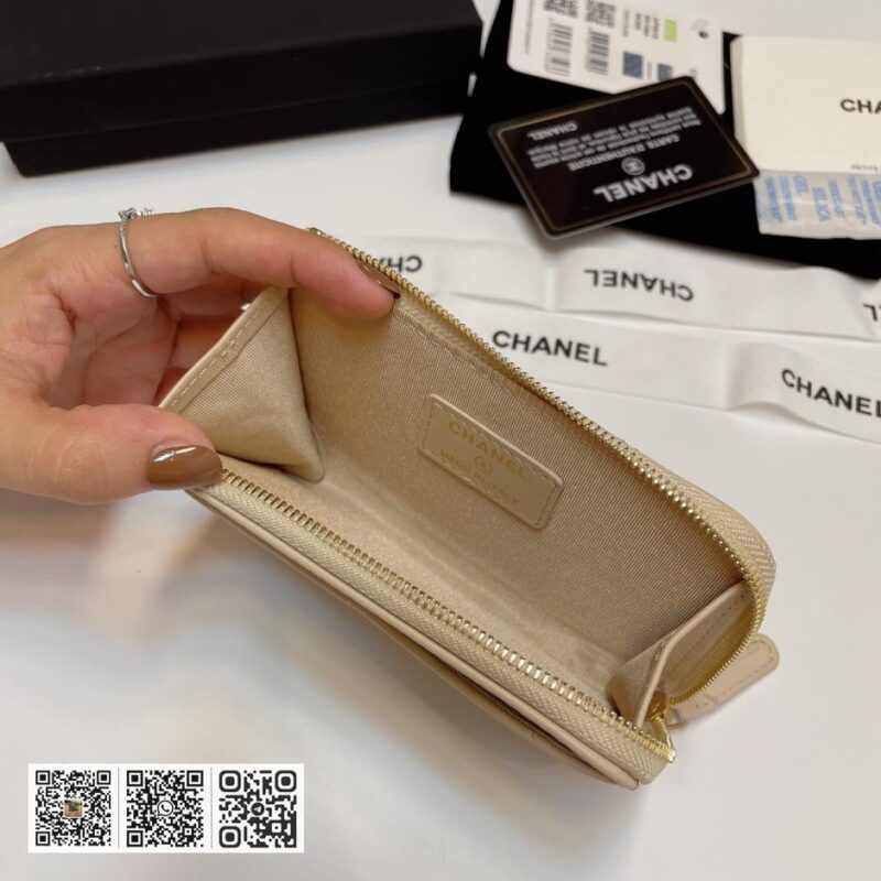 CHANEL 7字拉卡包 - Image 8