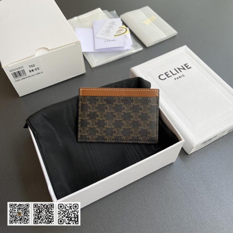 Celine TRIOMPHE卡包 - Image 2