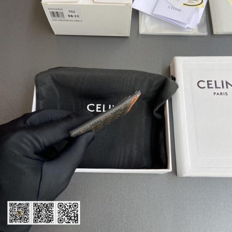 Celine TRIOMPHE卡包 - Image 5