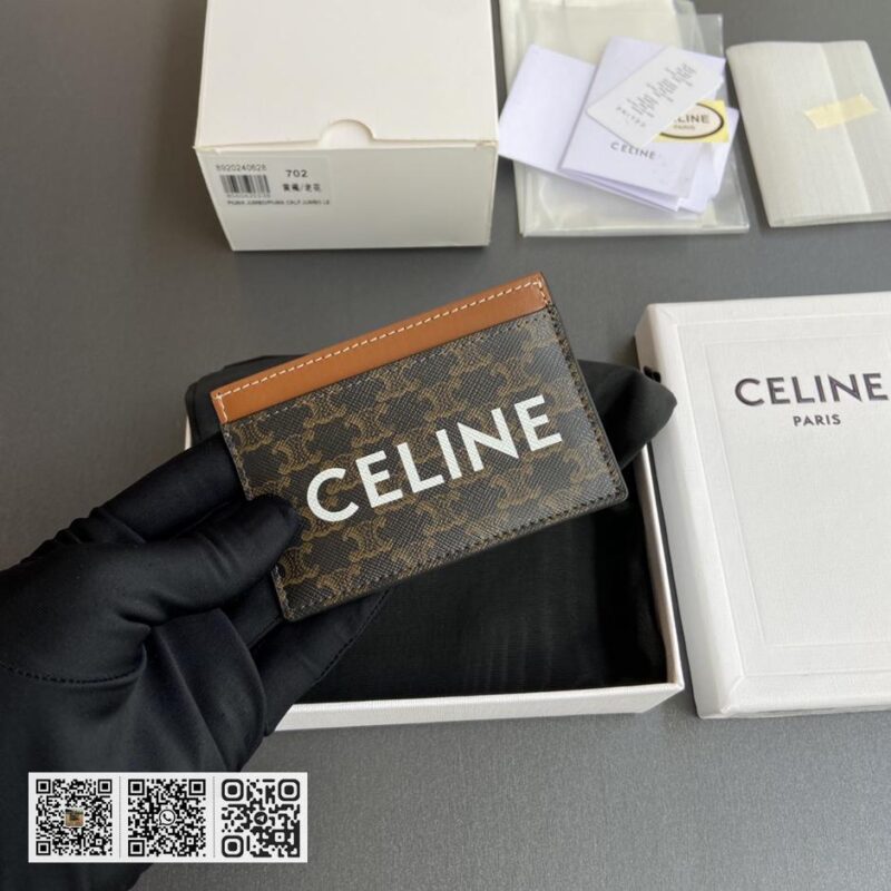 Celine TRIOMPHE卡包 - Image 6