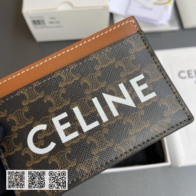 Celine TRIOMPHE卡包 - Image 7