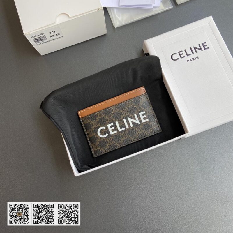 Celine TRIOMPHE卡包 - Image 9