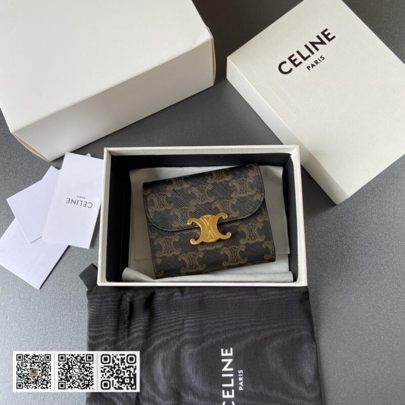 Celine TRIOMPHE短版钱包 - Image 9