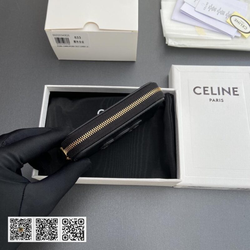 Celine TRIOMPHE短款拉链包 - Image 3
