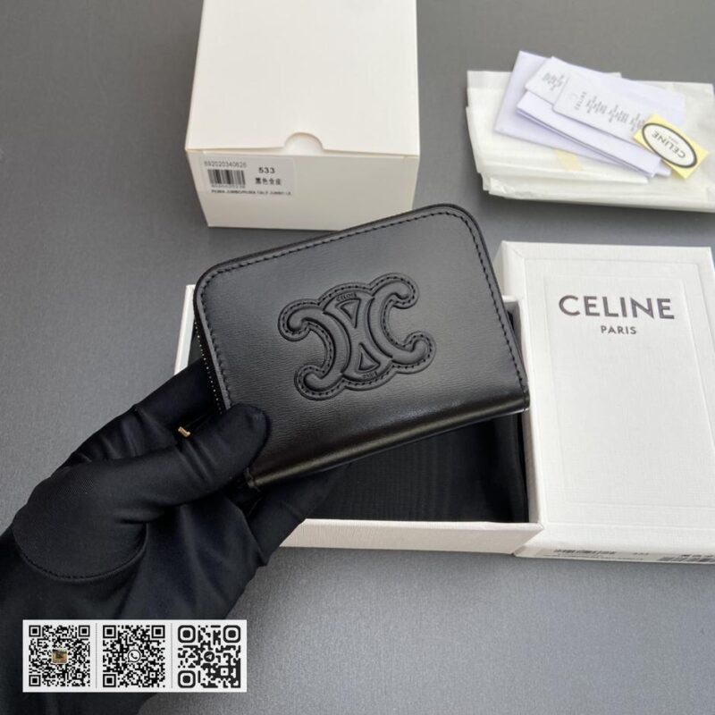 Celine TRIOMPHE短款拉链包 - Image 5