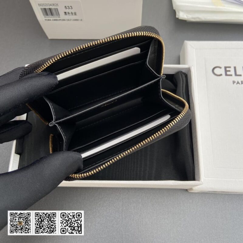 Celine TRIOMPHE短款拉链包 - Image 7