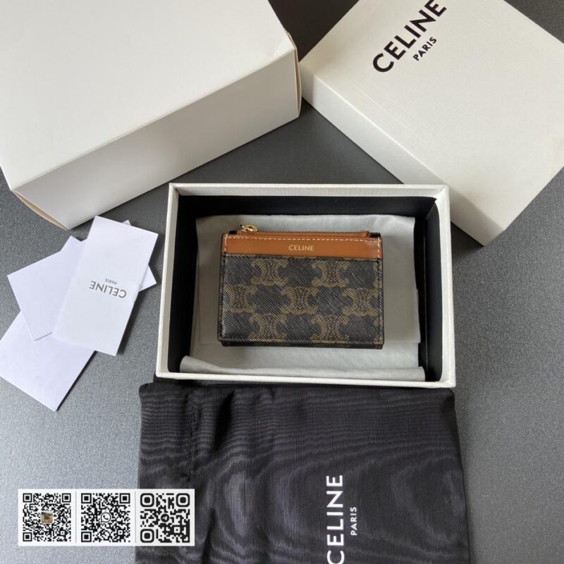 Celine TRIOMPHE短版钱包 - Image 2