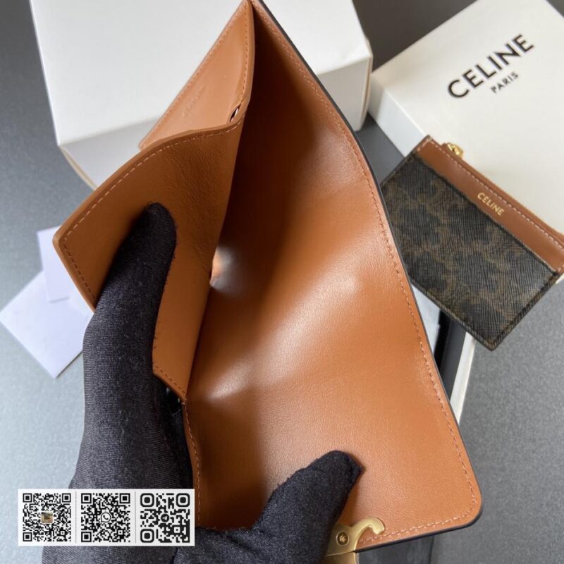 Celine TRIOMPHE短版钱包 - Image 9