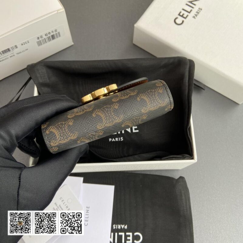 Celine TRIOMPHE短版钱包 - Image 4