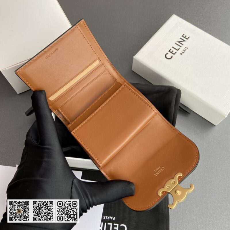 Celine TRIOMPHE短版钱包 - Image 6