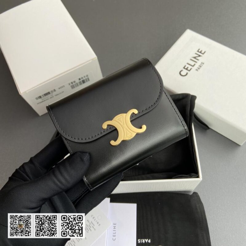 Celine TRIOMPHE短版钱包 - Image 5