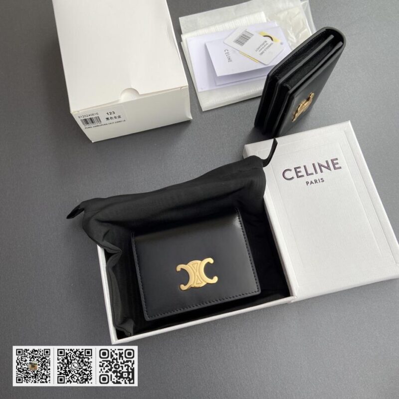 Celine TRIOMPHE翻盖名片包 - Image 9