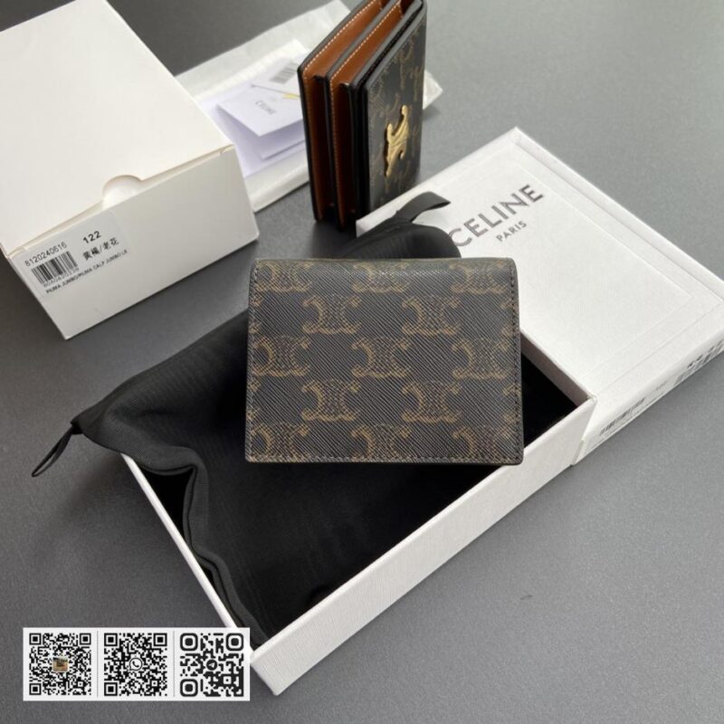 Celine TRIOMPHE翻盖名片包 - Image 2