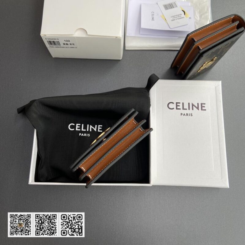 Celine TRIOMPHE翻盖名片包 - Image 3