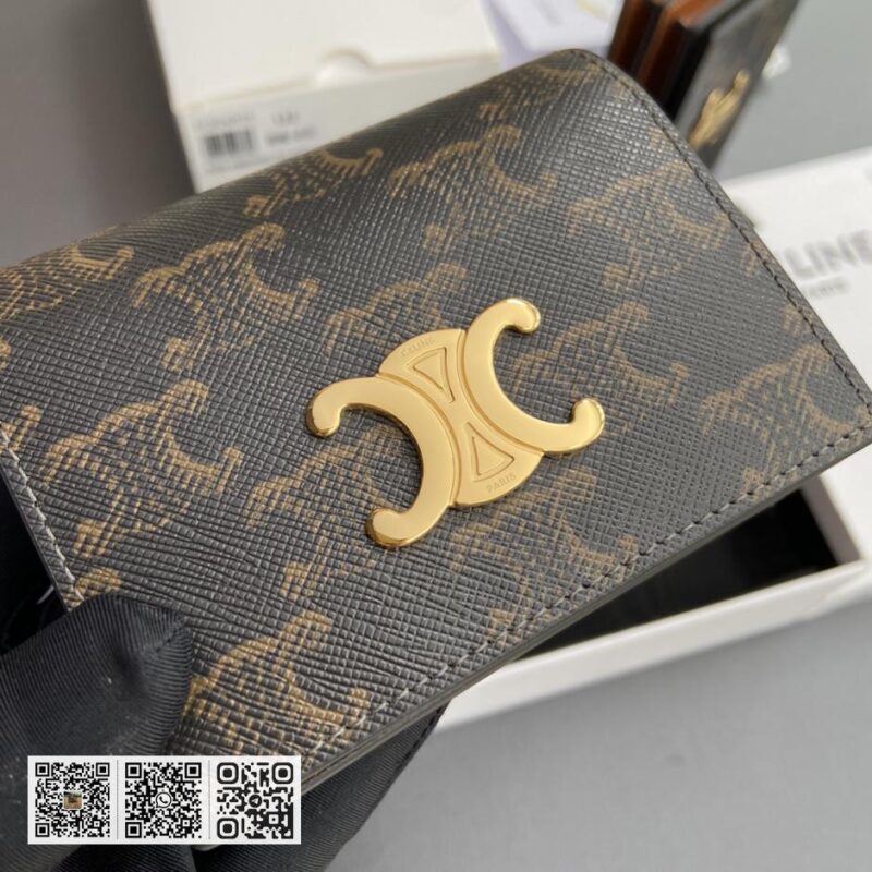 Celine TRIOMPHE翻盖名片包 - Image 6