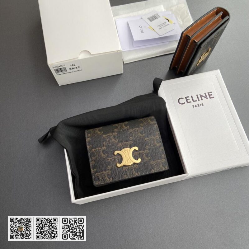 Celine TRIOMPHE翻盖名片包 - Image 9