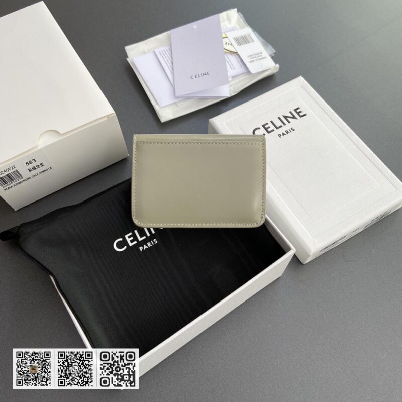 Celine TRIOMPHE翻盖卡包 - Image 2