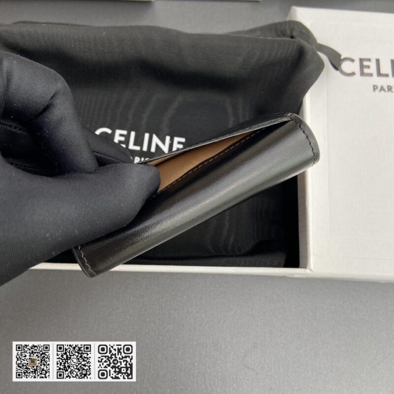 Celine TRIOMPHE翻盖卡包 - Image 5