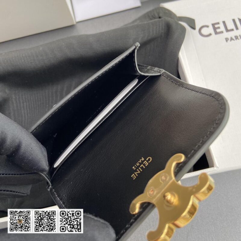 Celine TRIOMPHE翻盖卡包 - Image 8