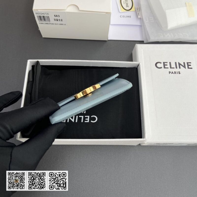 Celine TRIOMPHE翻盖卡包 - Image 3