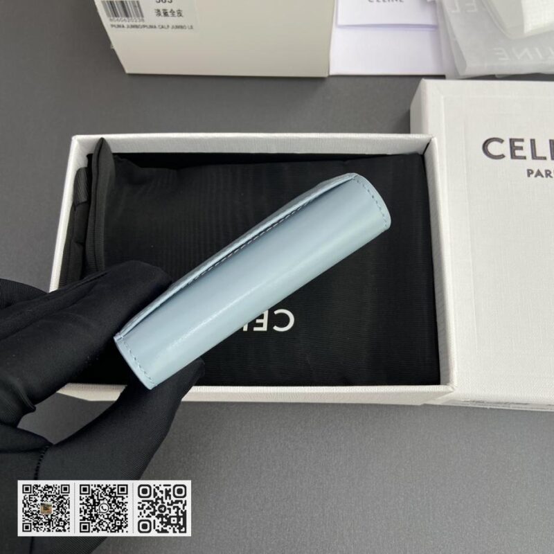 Celine TRIOMPHE翻盖卡包 - Image 5