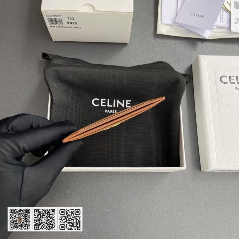 Celine TRIOMPHE牛皮卡包 - Image 3
