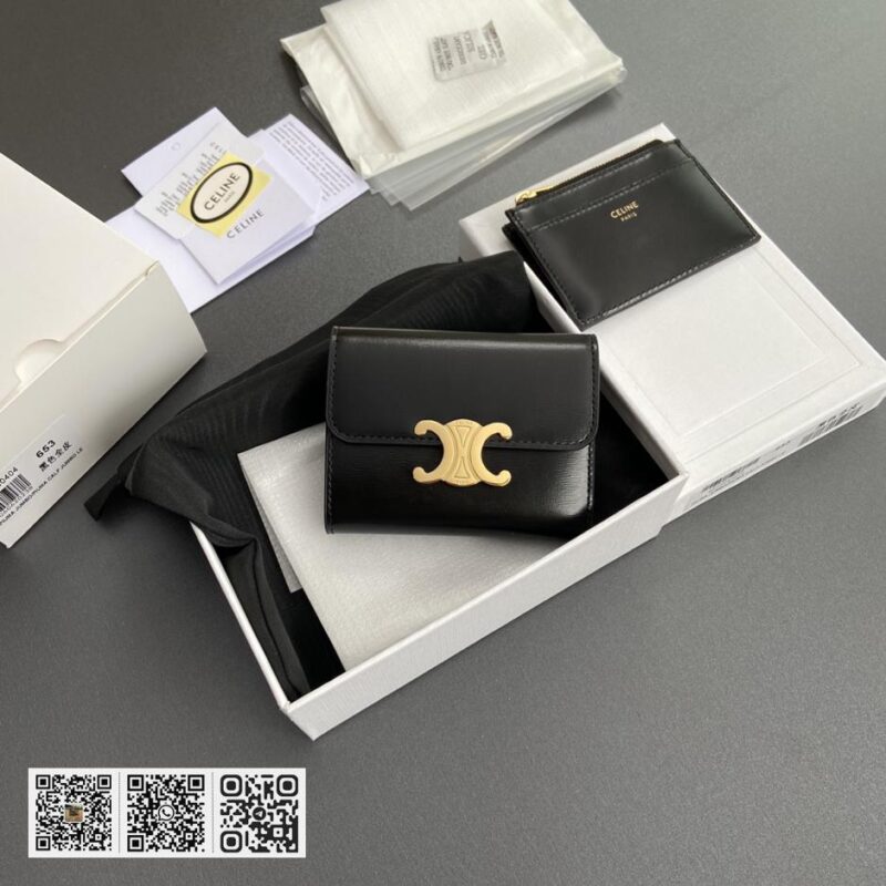 Celine TRIOMPHE短版钱包