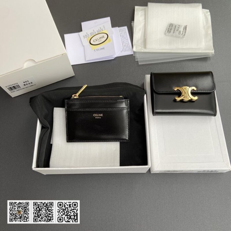 Celine TRIOMPHE短版钱包 - Image 6